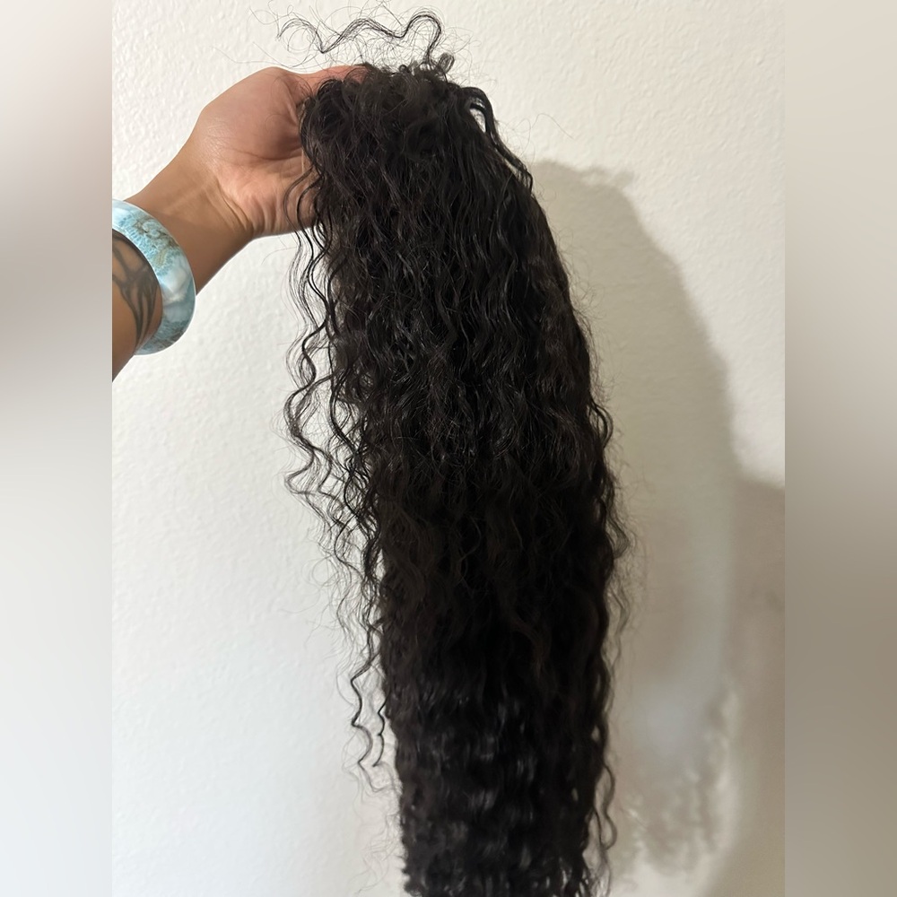 Luxurious Black Curly Wig